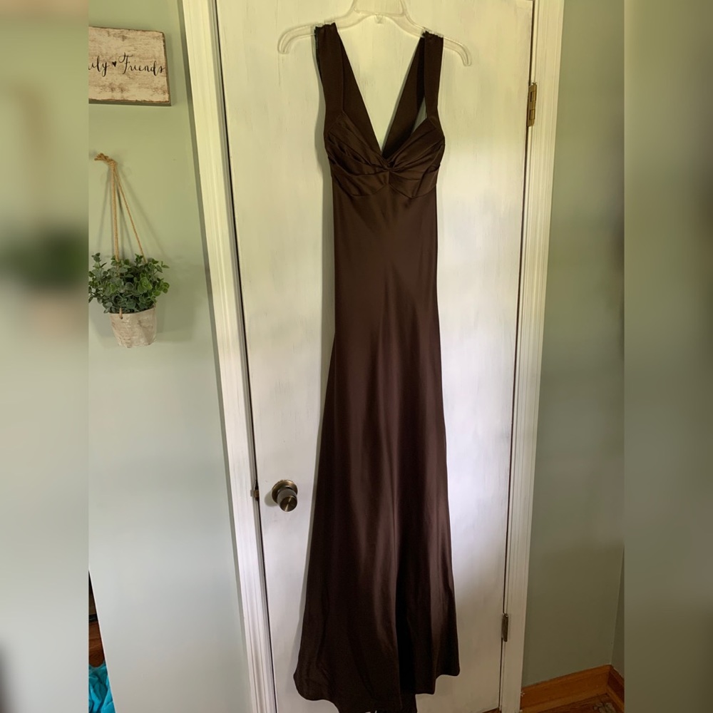 Brown Formal Dress